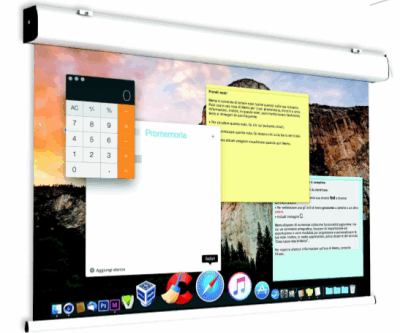écran de projection motorisé COMPACT