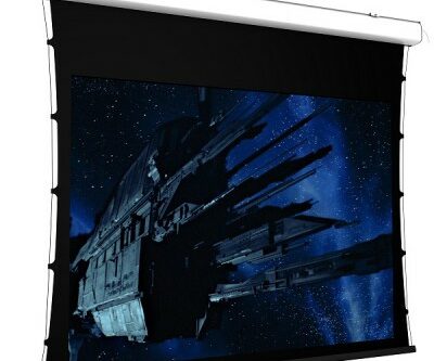 Écran de Projection Motorisé et Tensionné COMPACT TENSIONNÉ
