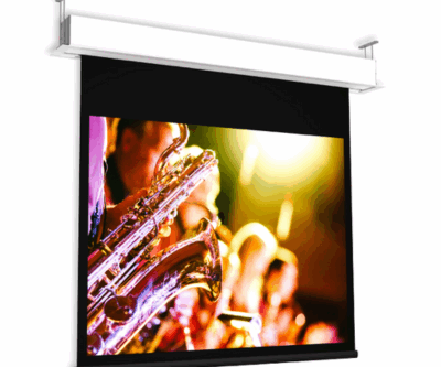 Écran de Projection Motorisé et Encastré GIOTTO Home-Cinéma