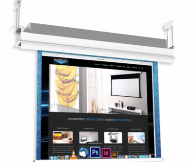 Écran de Projection Motorisé et Encastré Raffaello Professionnel