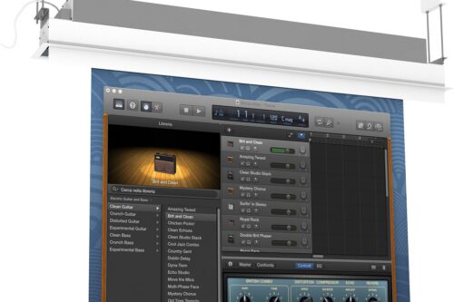 Écran de Projection Motorisé et Encastré Raffaello Professionnel