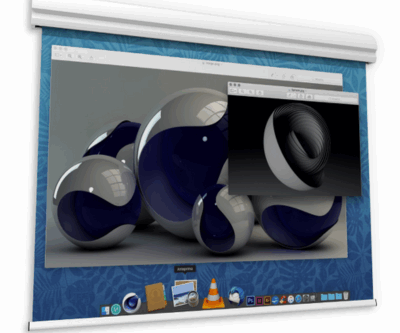 Écran de Projection Motorisé et Tensionné TIZIANO TENSIONNÉ